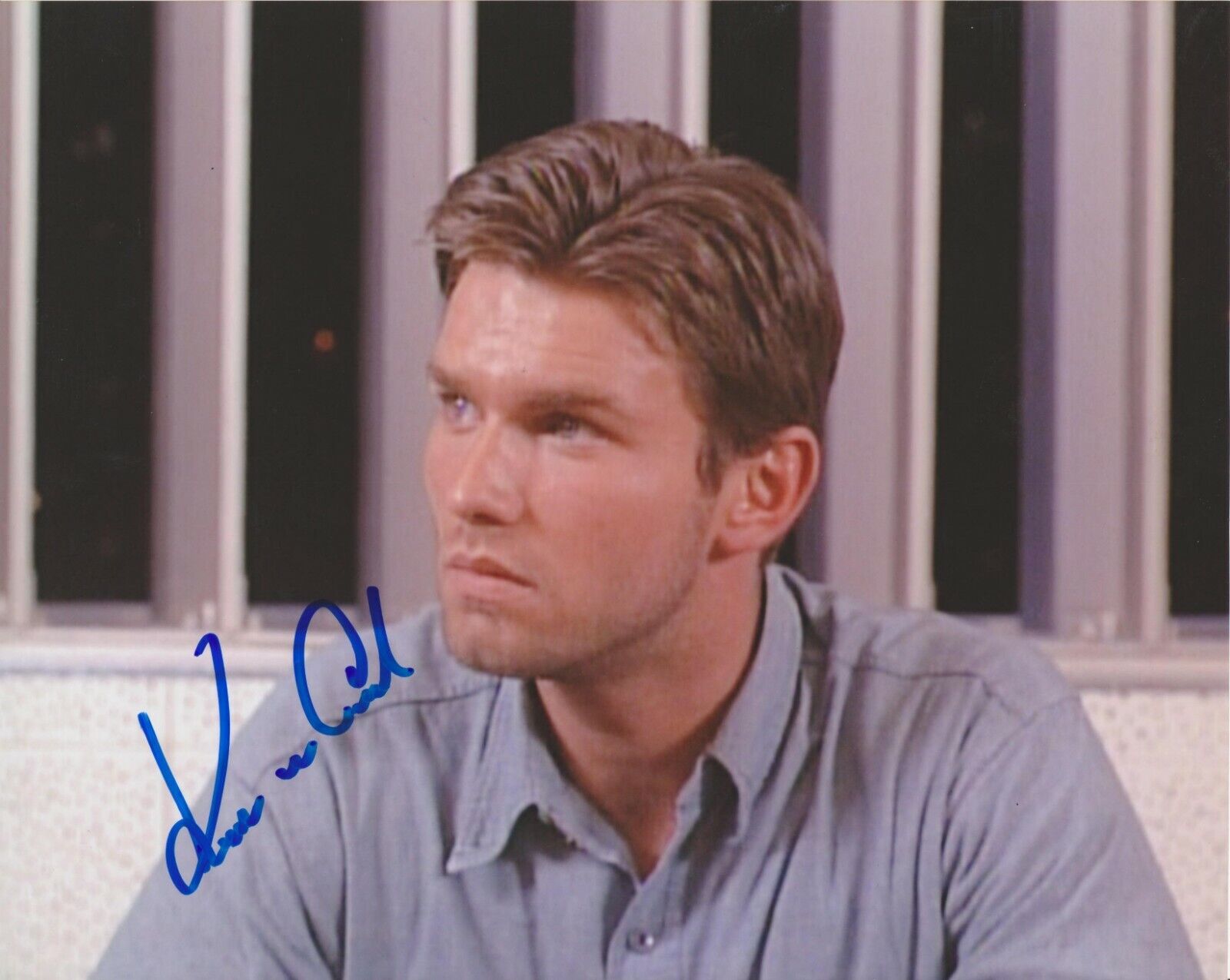 Kent McCord Dragnet Original Autographed 8X10 Photo Poster painting