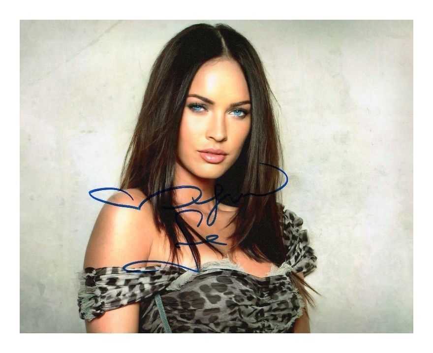 MEGAN FOX AUTOGRAPHED SIGNED A4 PP POSTER Photo Poster painting PRINT 18