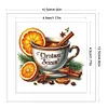 12pcs Christmas Drinks-11CT Stamped Cross Stitch Set 12.5*12.5cm/4.92*4.92in tapestrymarket