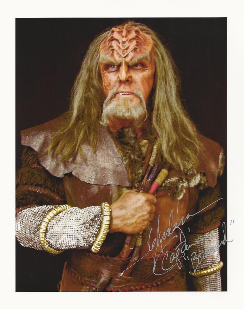 J.G. Hertzler - Star Trek ENT signed Photo Poster painting