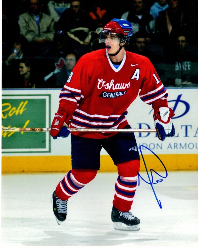 Nathan Horton Signed - Autographed Oshawa Generals 8x10 inch Photo Poster painting