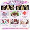 Diamond Painting-DIY Crystal Rhinestone Flower Shining Girl
