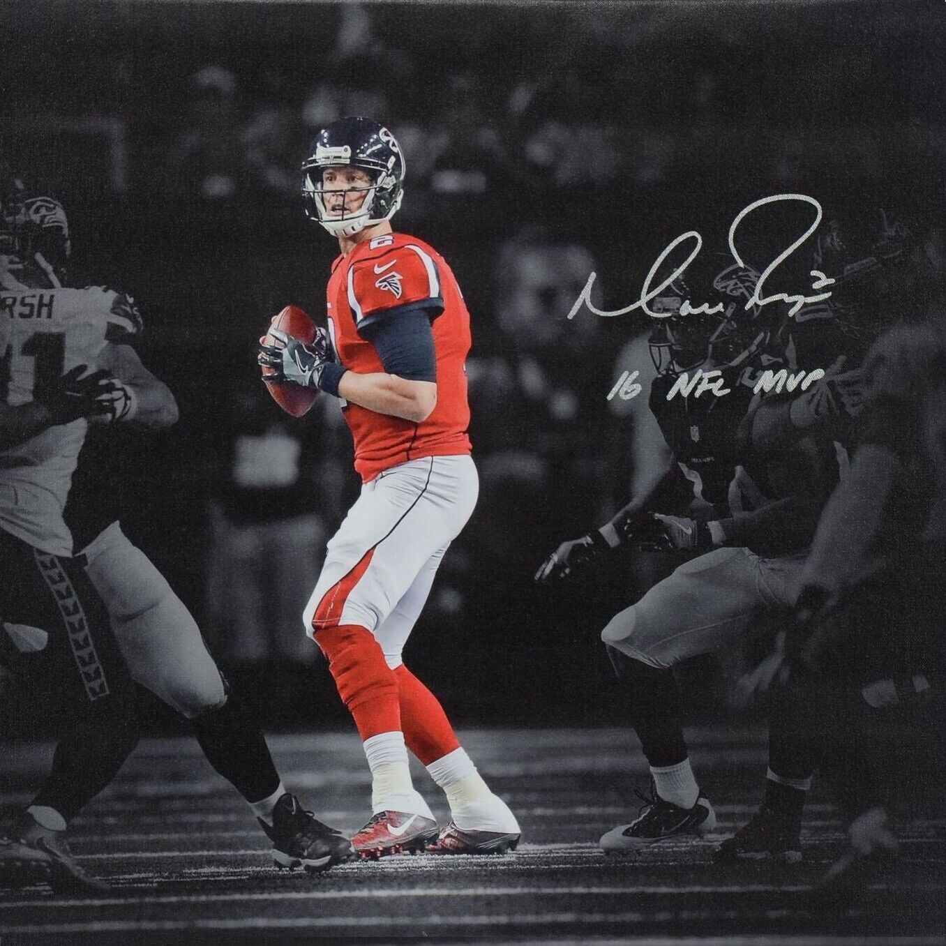 Matt Ryan Autographed Signed 8x10 Photo Poster painting ( Falcons ) REPRINT ,