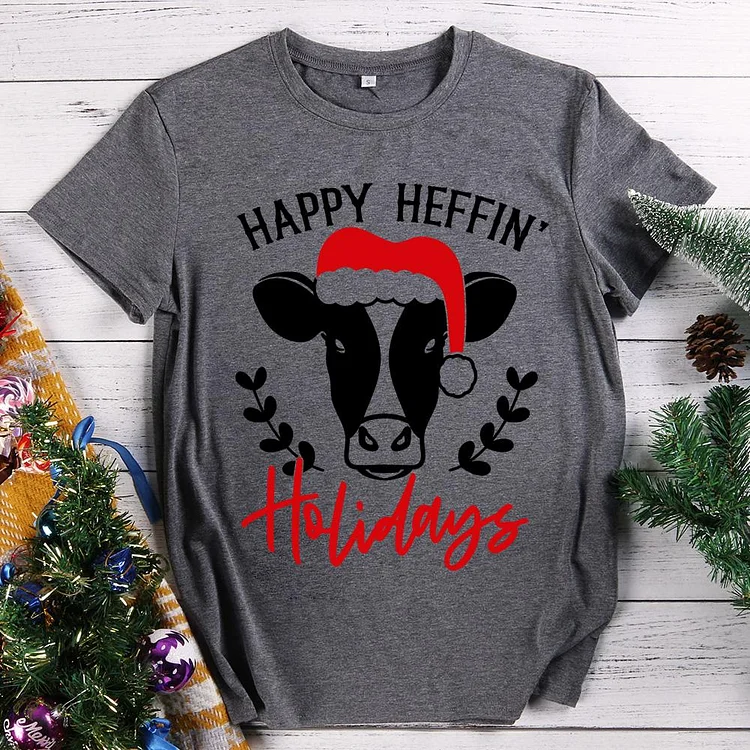 Happy Heffin' Holidays T-Shirt-604133-Annaletters