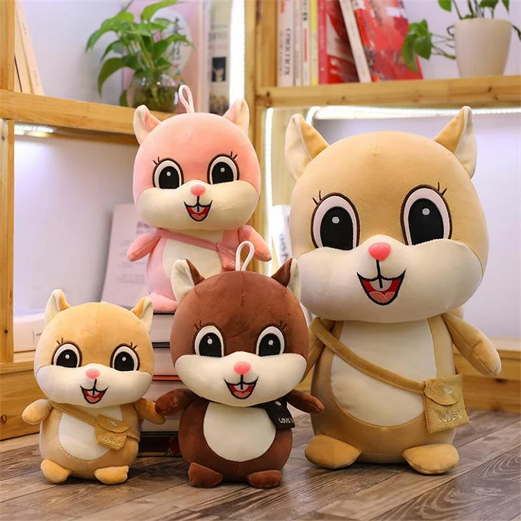 Backpack Squirrel Plush