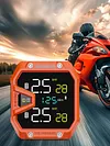 Motorcycle TPMS IP65 Waterproof Wireless Tire Pressure Monitor Sensor System