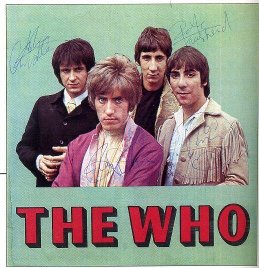 THE WHO Signed Photo Poster paintinggraph - Rock & Pop Stars - preprint