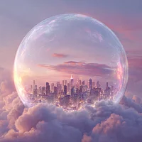 Bubble City - Diamond Painting