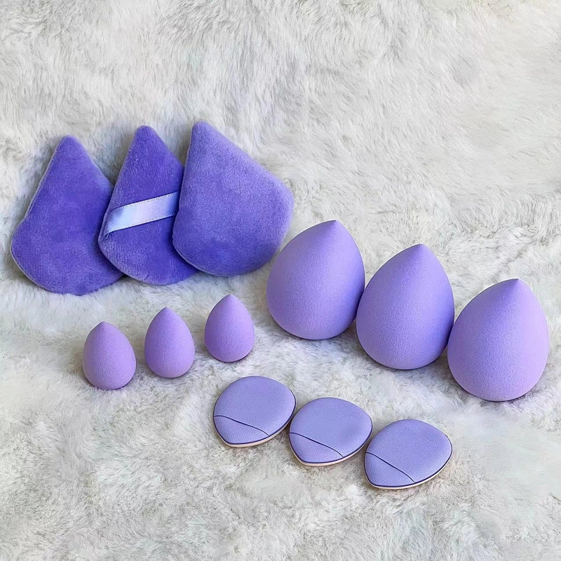 Minimalist Solid Color Hydrophilic Non-Latex Makeup Sponge 200/1000