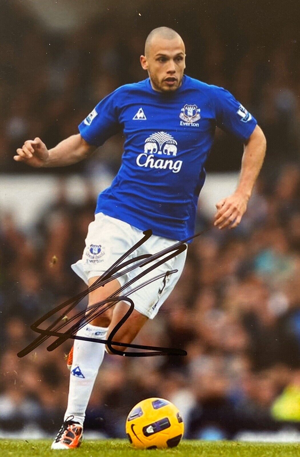 John Heitinga Genuine Hand Signed 6X4 Photo Poster painting - Everton