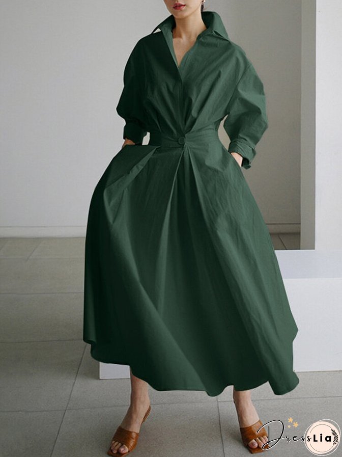 Elegant and Casual winter Dress