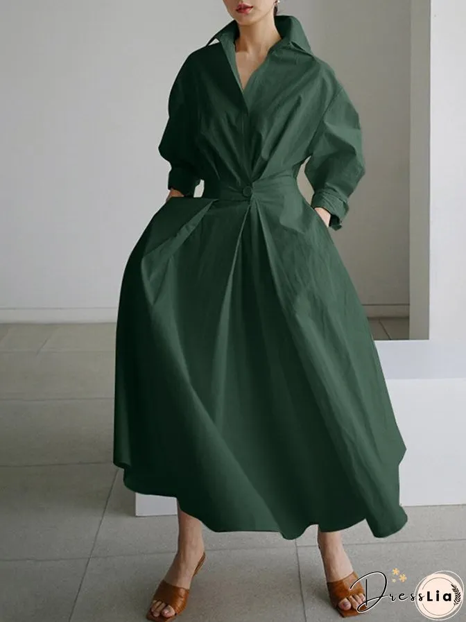 Elegant and Casual winter Dress