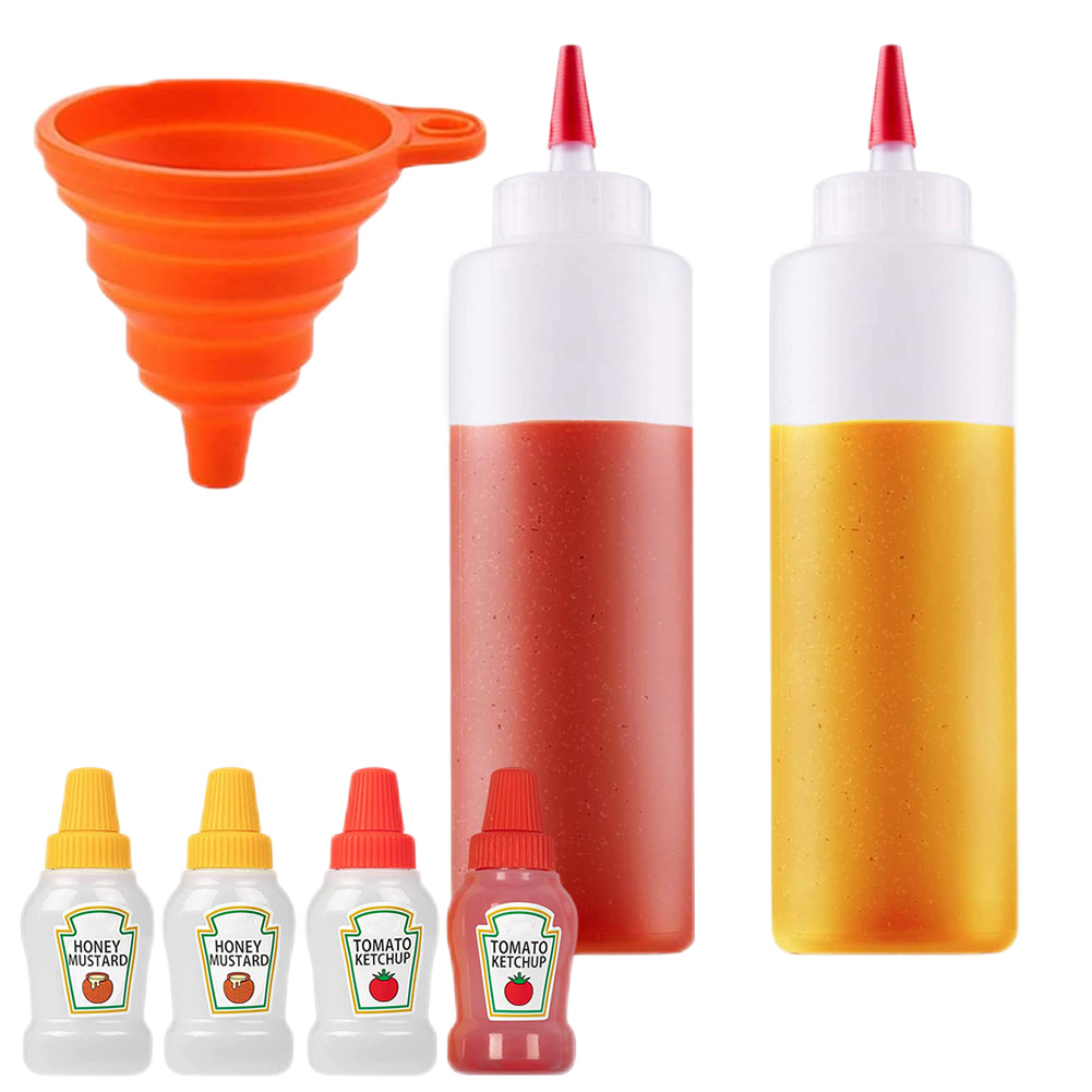 

Mini Ketchup Bottle Lightweight Salad Dressing Bottle Multipurpose for Bento Box, 501 Original