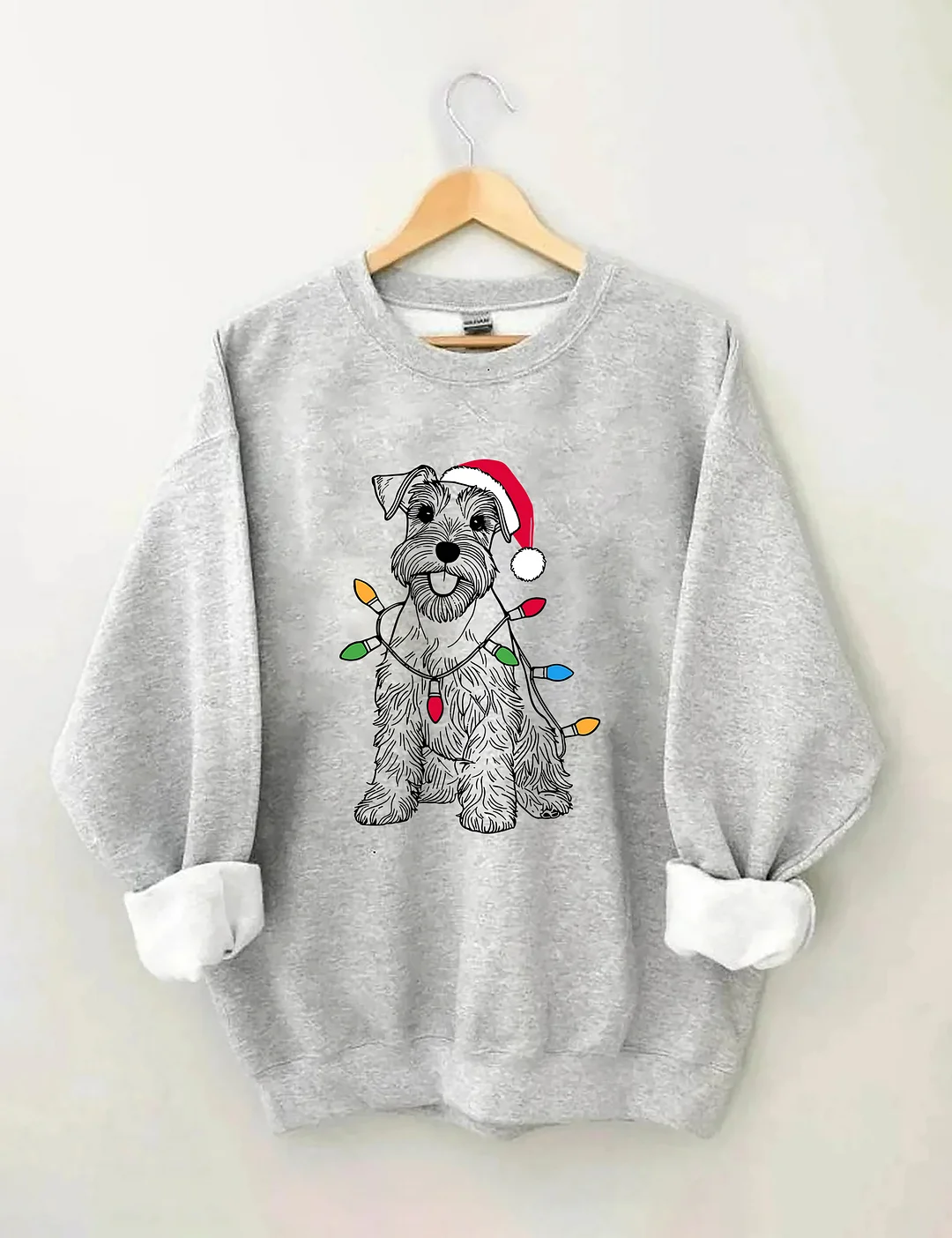 Miniature Schnauzer Christmas Sweatshirt