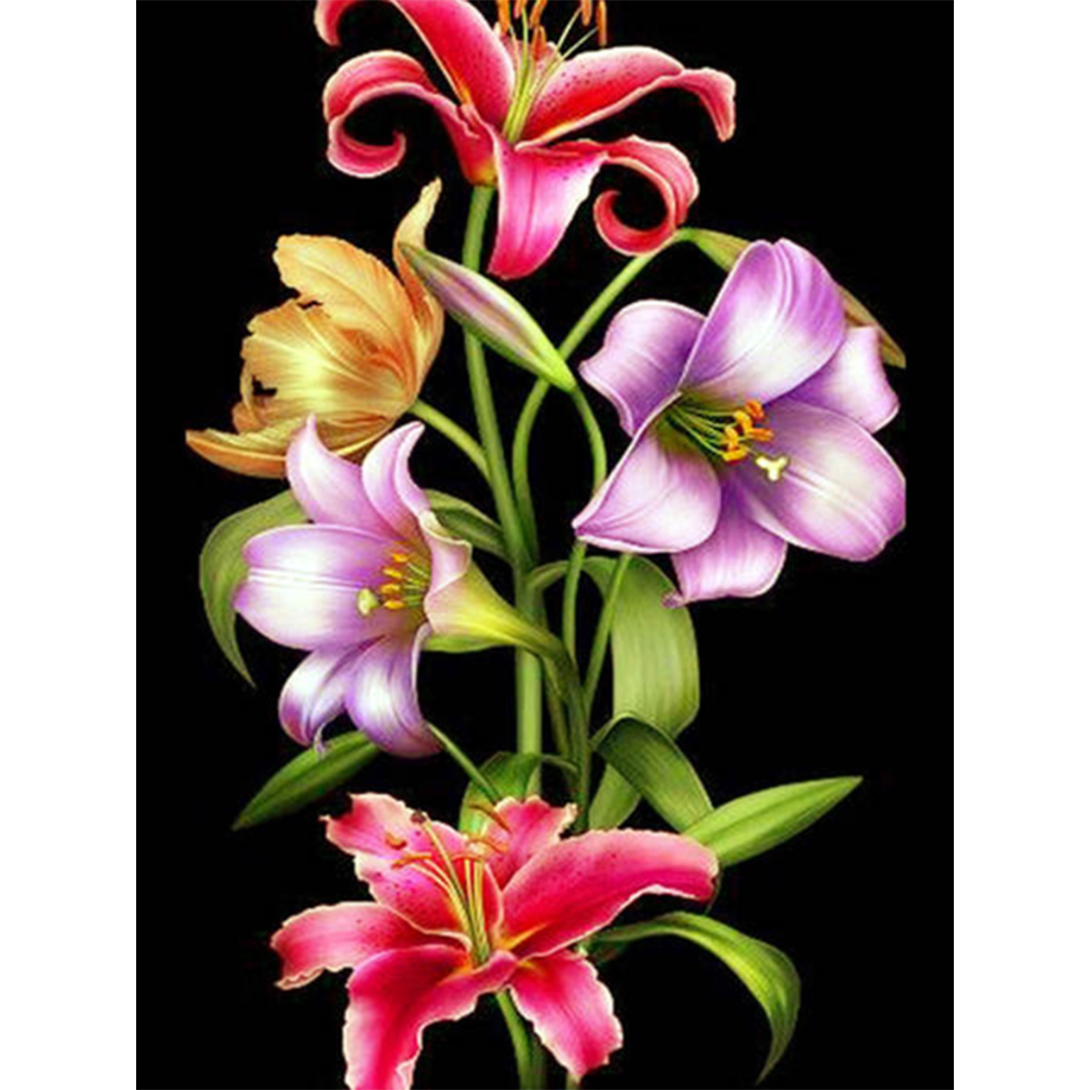 

Flowers - Square Drill Diamond Painting - 40*50CM, 501 Original