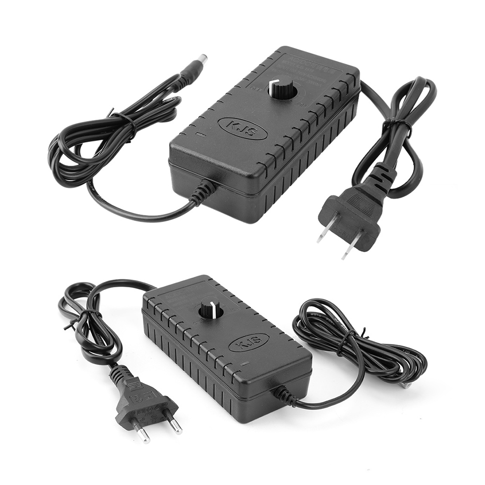 

3-24V 2A Power Supply Adapter 36W Adjustable Voltage Power Adaptor Charger, Eu plug, 501 Original