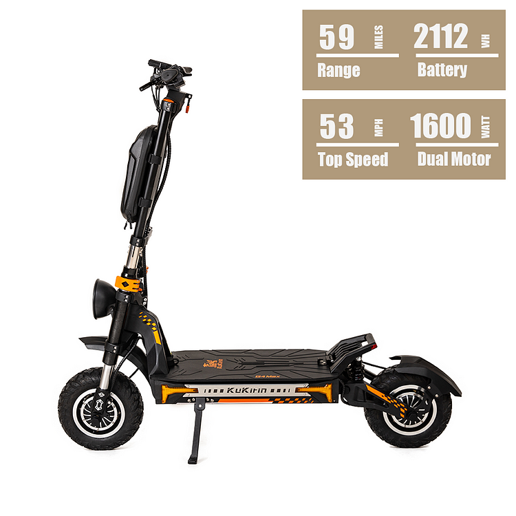KUKIRIN G4 Max Electric Scooter| Dual 1600W Powerful Motor | 60V 35.2Ah Battery