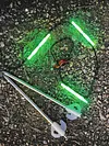 Wind Rope Warning Light Waterproof Tent Wind Rope Decoration Light Camping Gear
