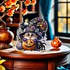 Diamond Painting Halloween Table Top Ornament Kits for Home Office