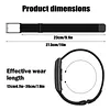 Nylon Stretchy Sport Strap Compatible for Amazfit Breathable Adjustable Replacement Wristbands Straps for Men Women Workouts and Daily Wear