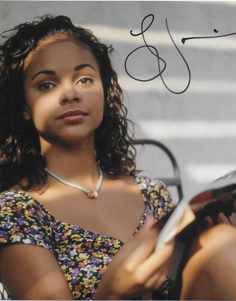 Lark Voorhies Saved By the Bell Original Signed 8X10 Photo Poster painting #14 signed @HShow