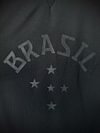 Joyfball 2013-2014 Retro Brazil Black Soccer Jersey