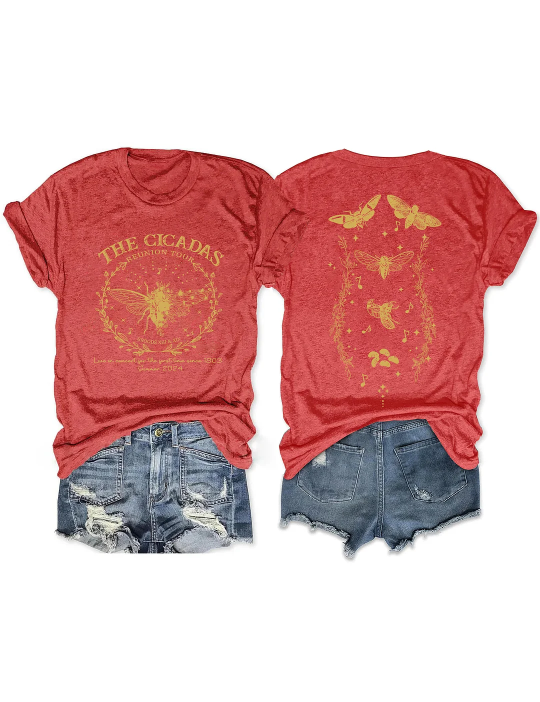 The Cicadas Reunion Tour 2024 T-shirt