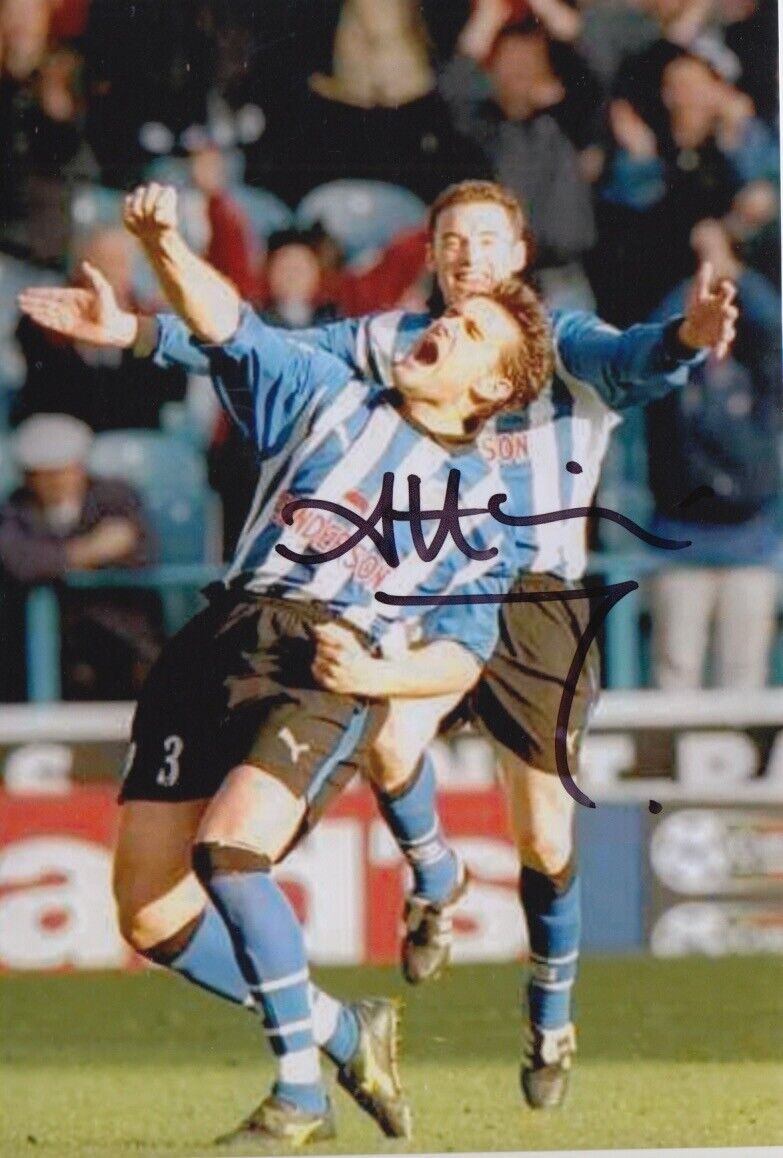 ANDY HINCHCLIFFE HAND SIGNED 6X4 Photo Poster painting SHEFFIELD WEDNESDAY FOOTBALL AUTOGRAPH 1