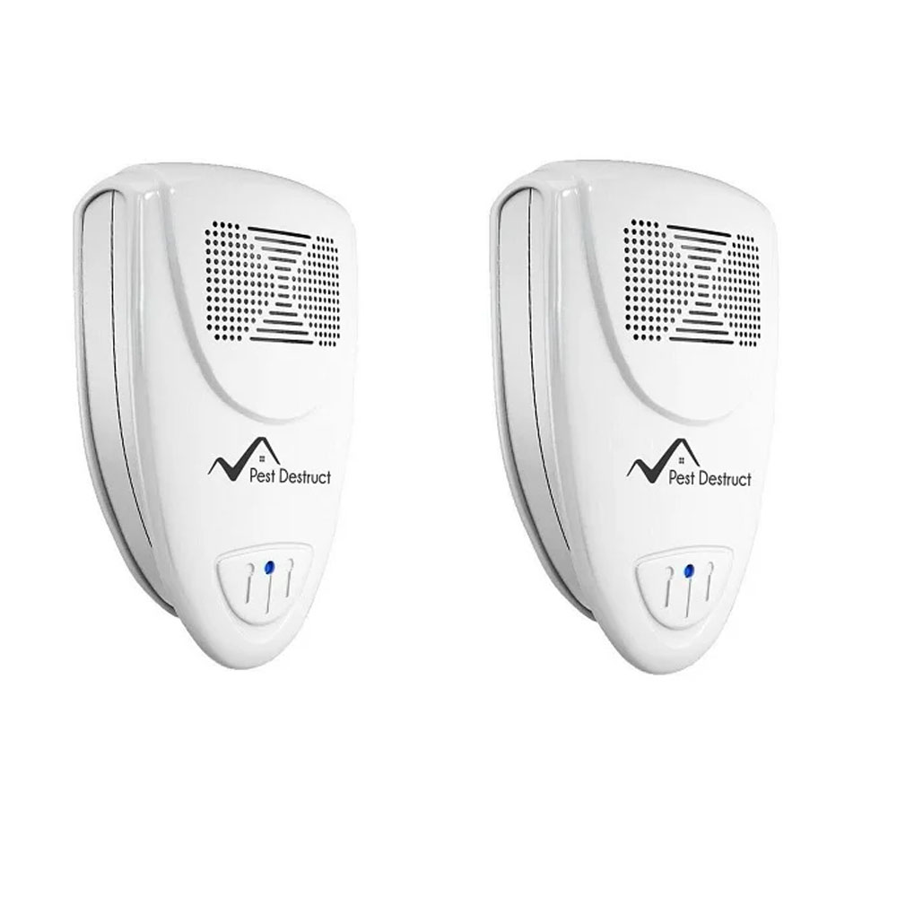 Ultrasonic Cockroach Repellent PACK of 2 Get Rid Of Roaches In 48 Hours