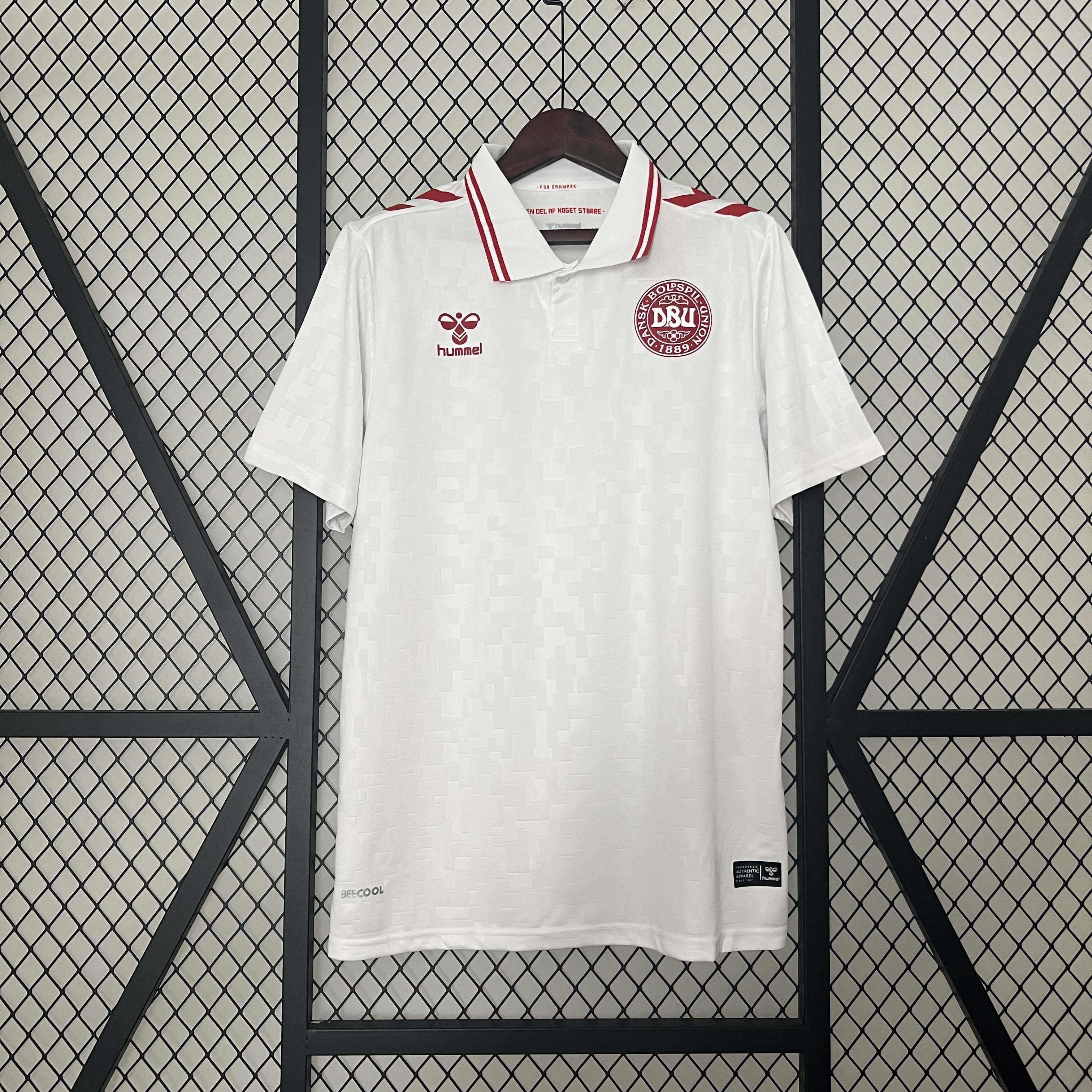 2024 Denmark National Team Away Football Jersey 1:1 Thai Quality joyfball