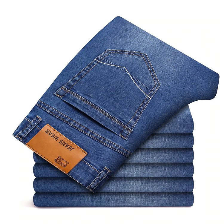 🔥2 pieces free shipping🔥Stretch Straight-leg Jeans