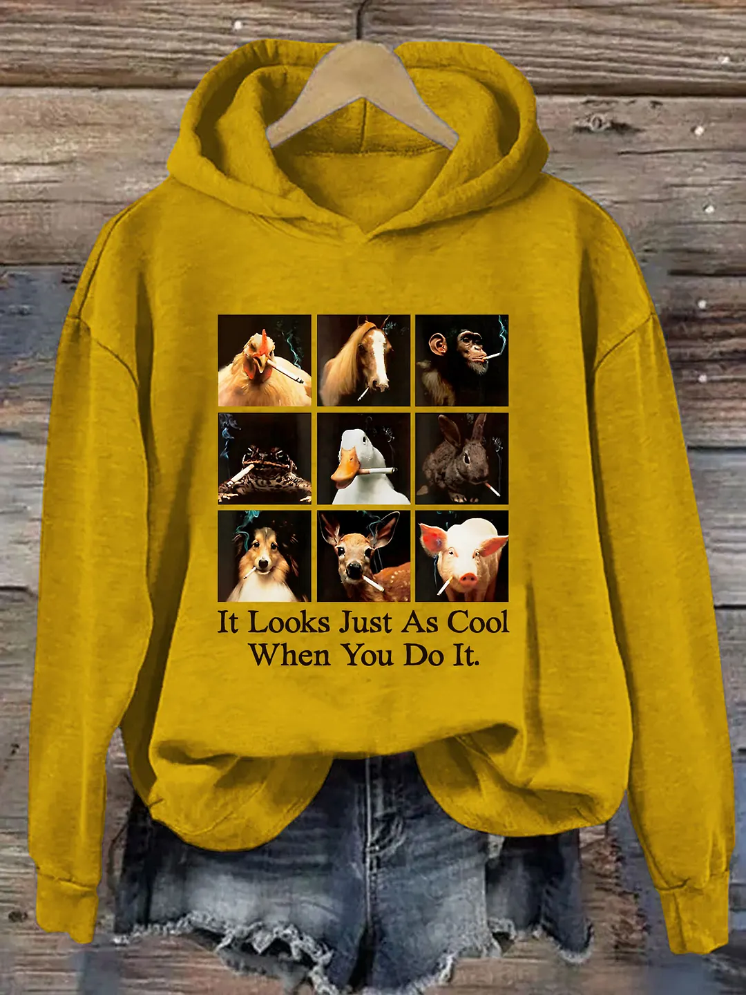 It Looks Just as Cool When You Do It Hoodie
