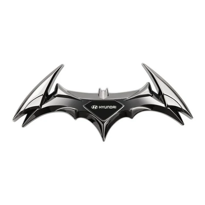 Car Bat Personalized Metal Car Sticker