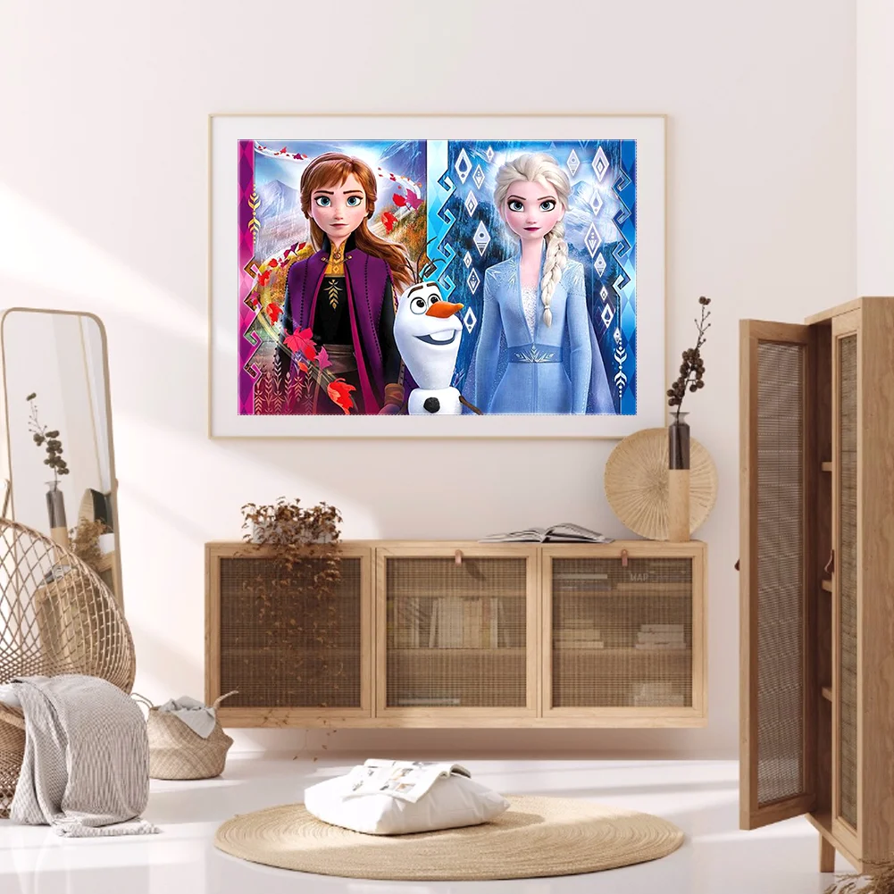 Diamond Painting - Full Round Drill - Frozen(40*30cm)