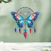 Schmetterling Traumfänger - 5d DIY Handwerk Anhänger