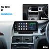 Ugode AUDI Q7 2006-2015 year Apple CarPlay Android Auto Display Monitor Upgrade Autoradio Stereo 