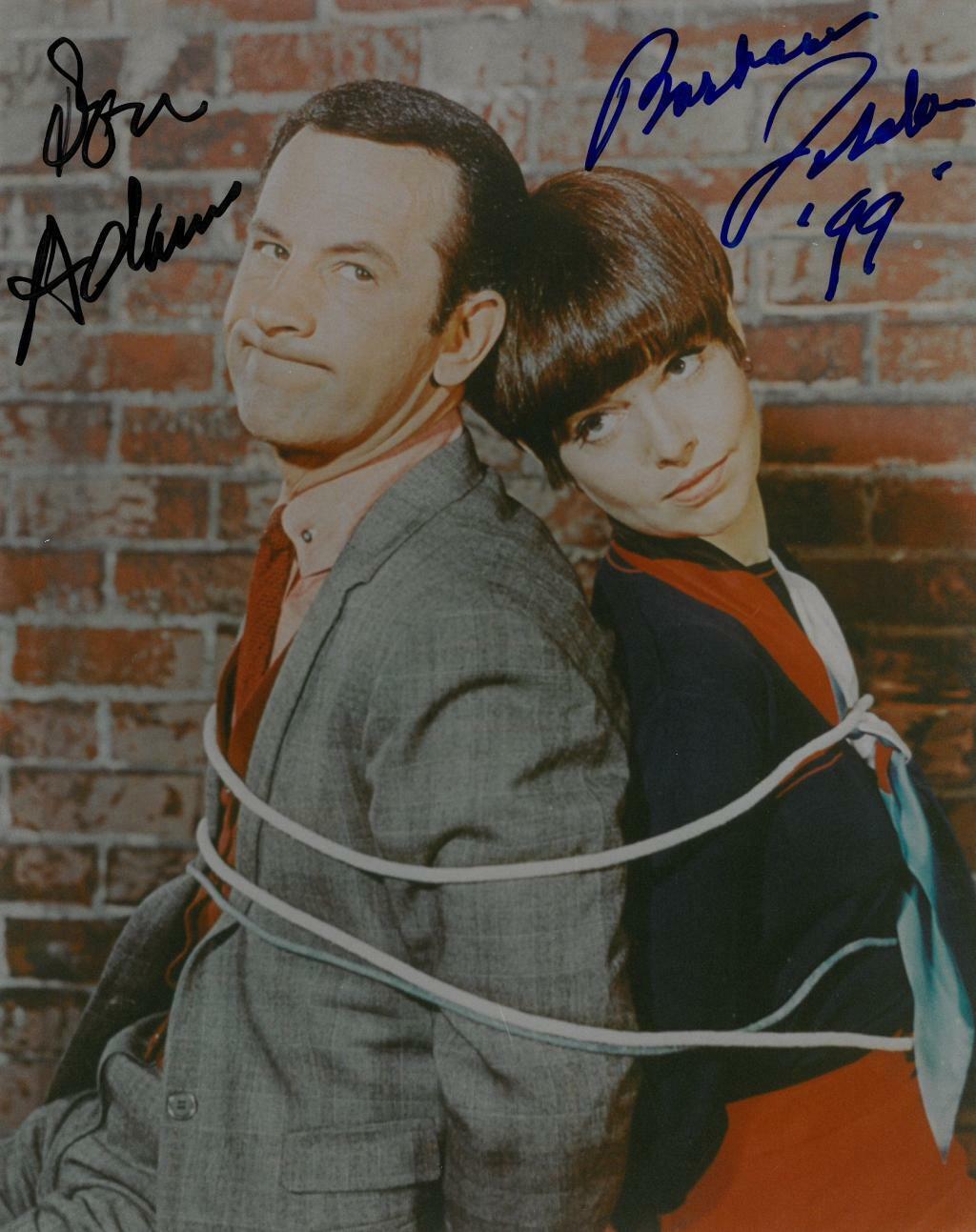 Don Adams/Barbara Feldon Signed Get Smart Autographed 8x10 Photo Poster painting PSA/DNA #B78848