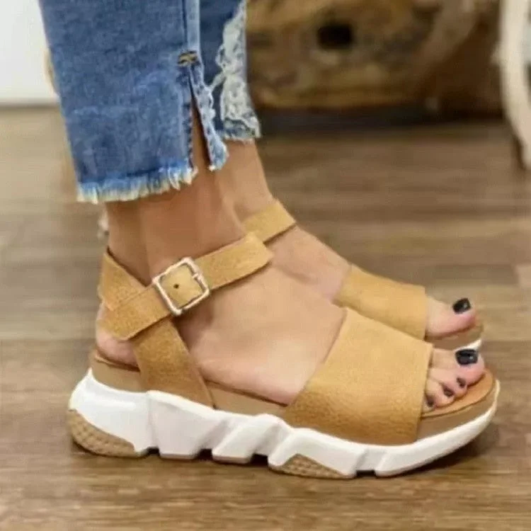 Wedges Shoes For Women High Heels Sandals Summer Shoes 2022 Flip Flop Chaussures Femme Platform Sandals Plus Size 35-43
