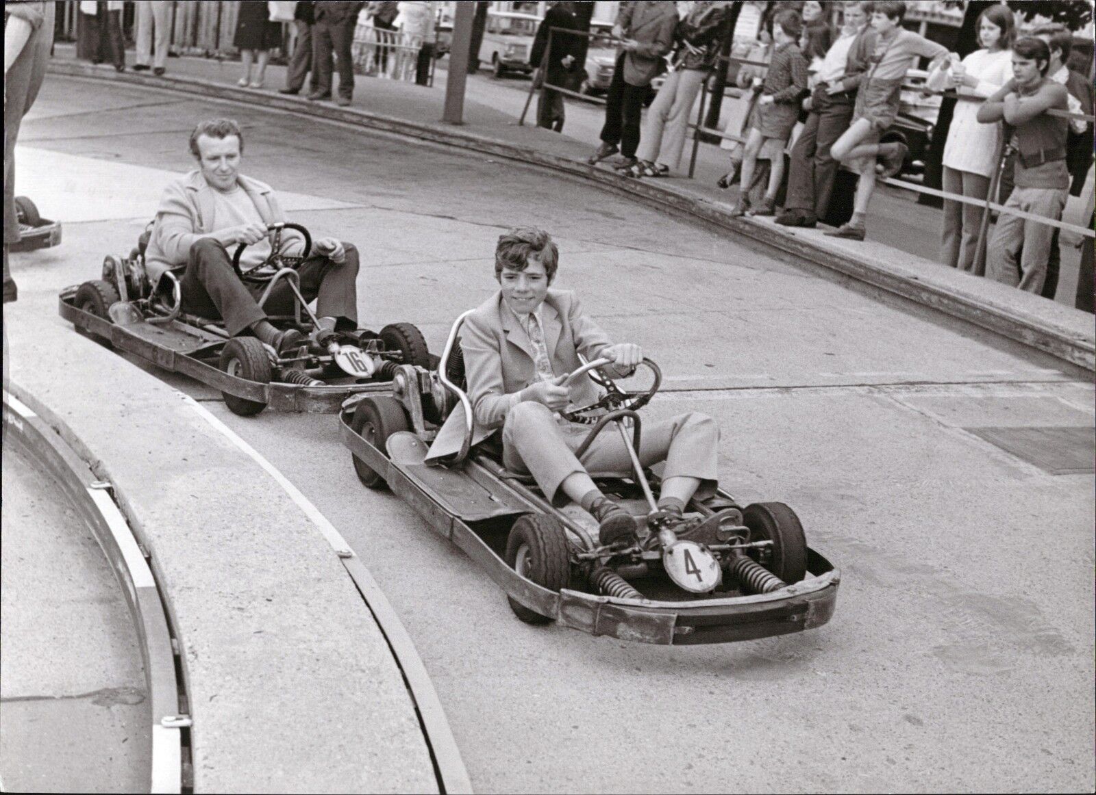 Heintje - Go Kart - Vintage Press Photo Poster painting Norbert Unfried (U-4732