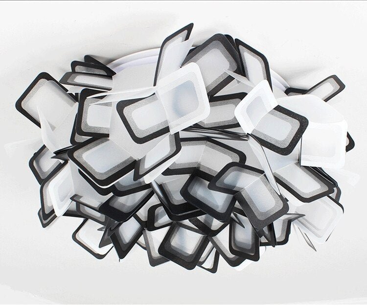 Modern LED Lamp Ceiling Lights Indoor Lamp Ceiling Lighting PVC Living Bedroom Shop Casting Molding Seal Dustproof Hardlights