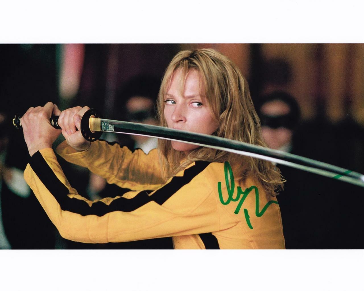 Kill Bill Uma Thurman SIGNED AUTOGRAPHED 10 X 8