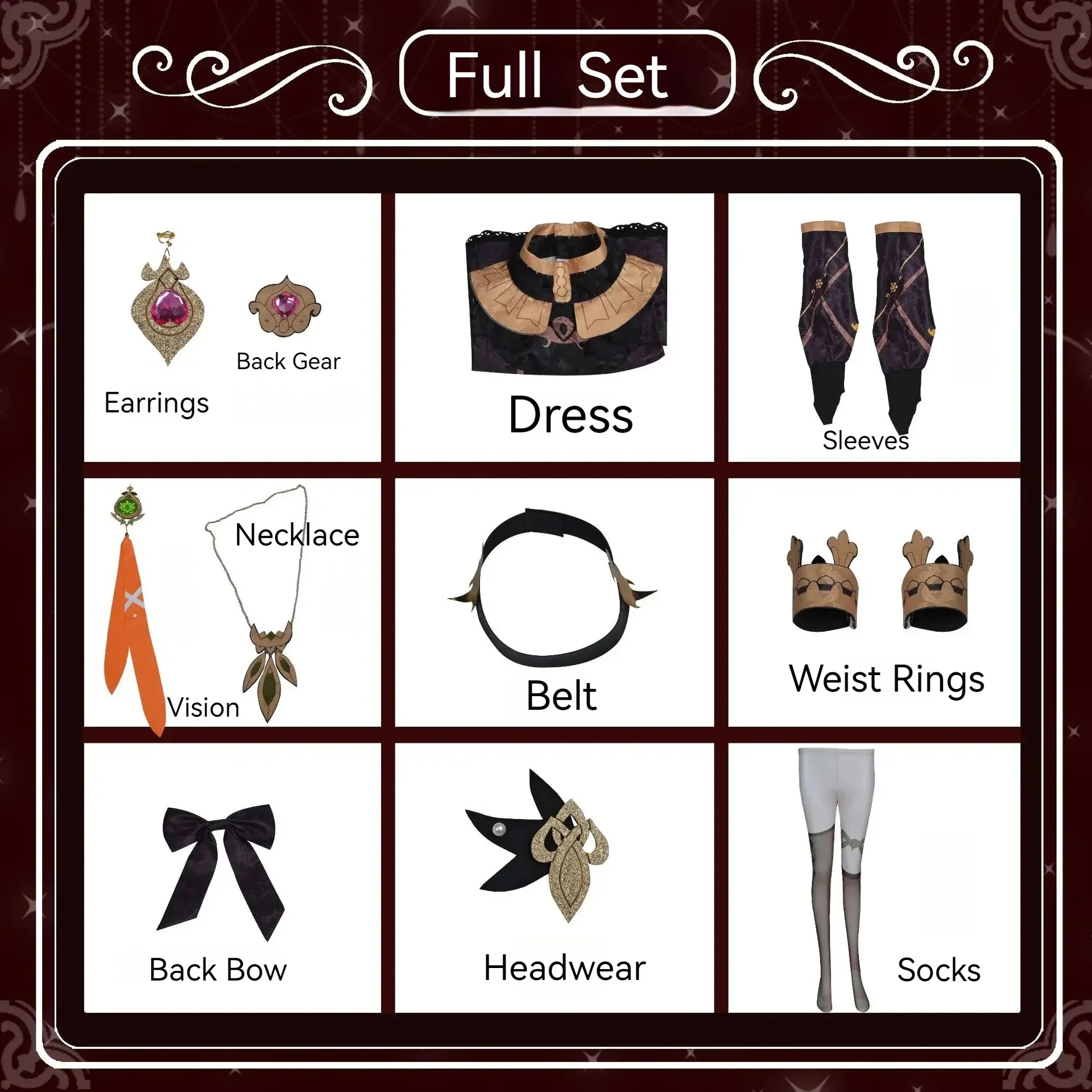 [Wetrose] In Stock Collei Cosplay Costume Genshin Impact Коллеи Kollei Classic Korei Sumeru Full Set Anime Game Party