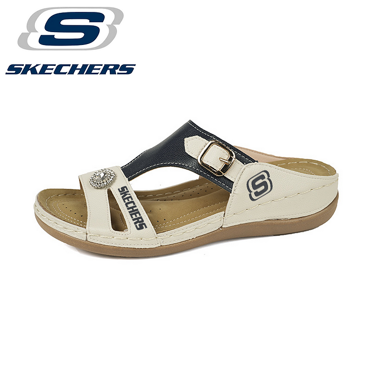 Proste letnie klapki outdoorowe SKECHERS®