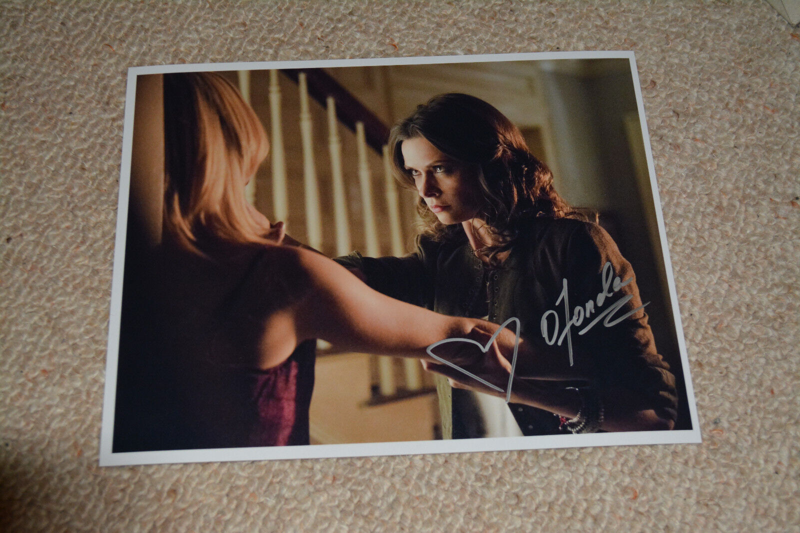 OLGA FONDA signed autograph 8x10 20x25 cm In Person VAMPIRE DIARIES