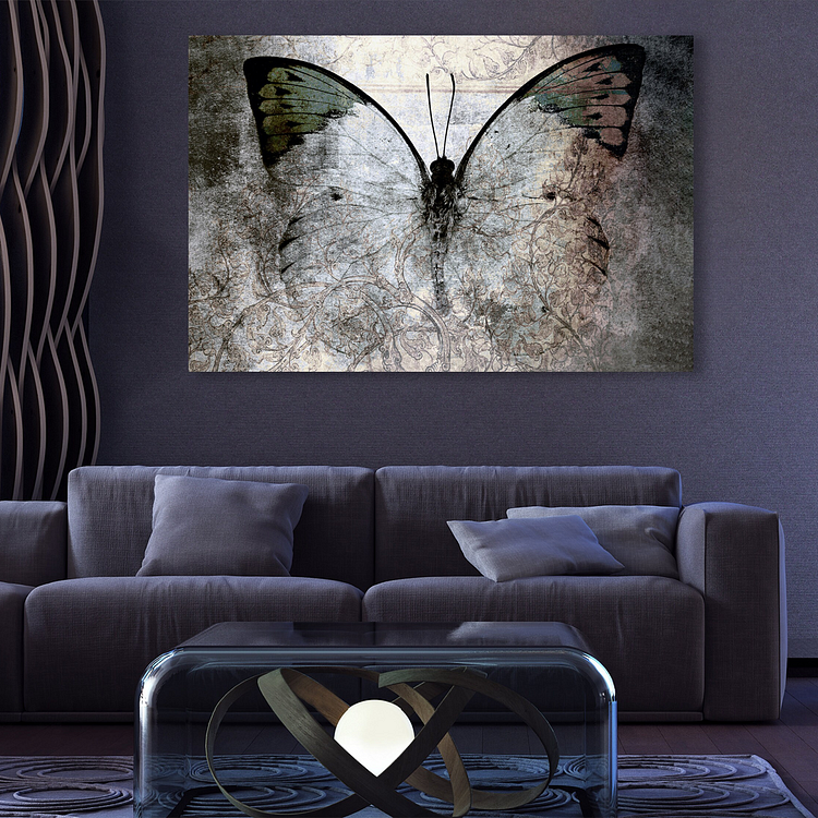 Butterfly Effect Animal Nature Classic Painting Canvas Wall Art MusicWallArt
