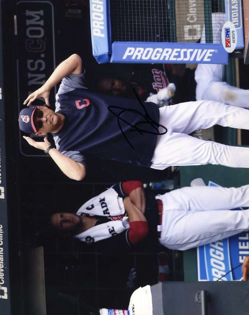 Terry Francona Psa Dna Coa Autographed 8x10 Photo Poster painting Hand Signed Authentic