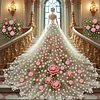White Dress Beauty-Special Shaped Diamond Painting