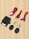 Universal Car Alarm Immobilizer 12V Anti Theft System with Remote Controllers