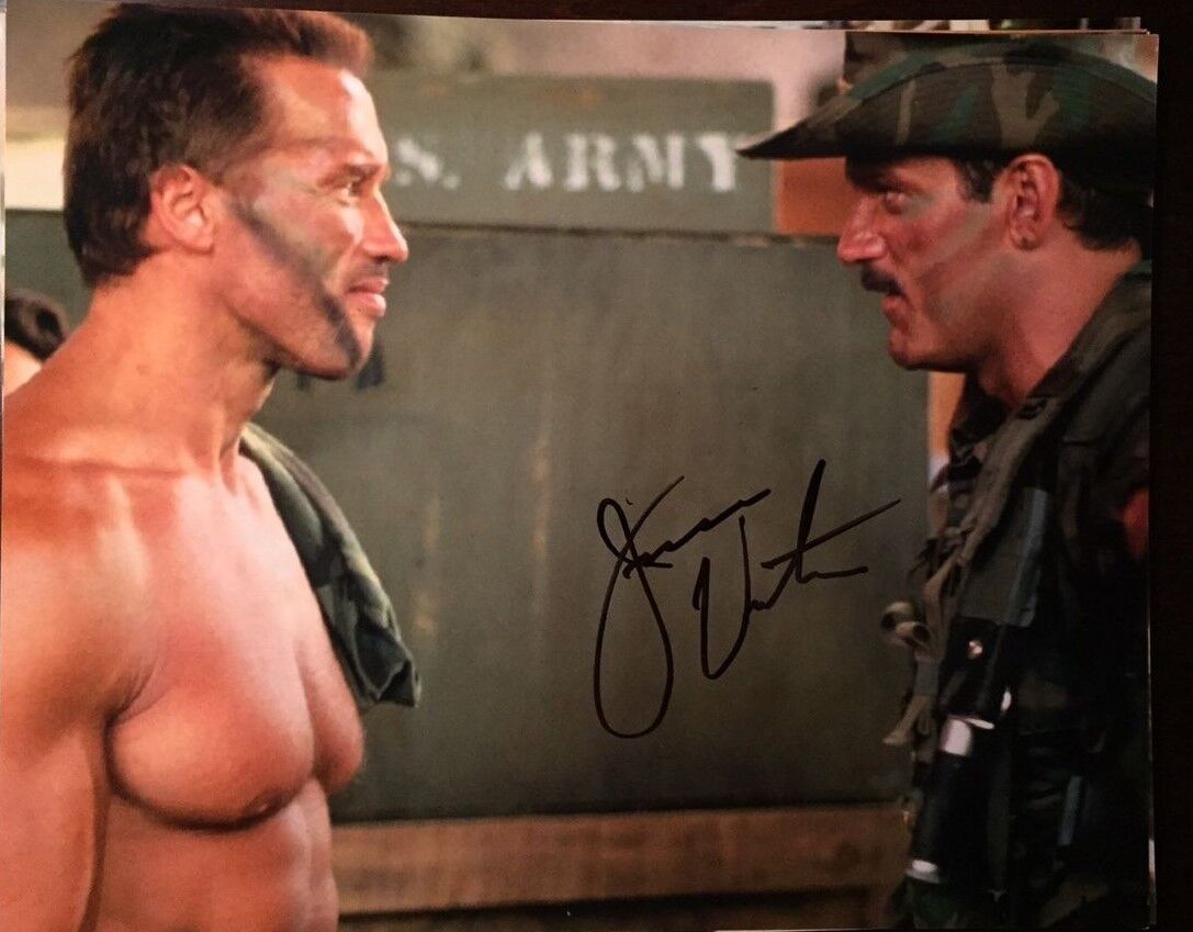 Jesse Ventura signed autographed 8x10 Predator Photo Poster painting Schwarzenegger