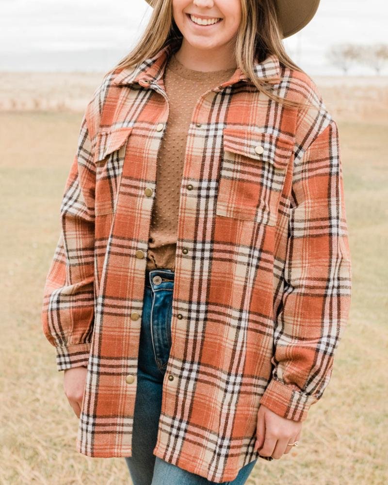 Women's casual plaid shirts-121313